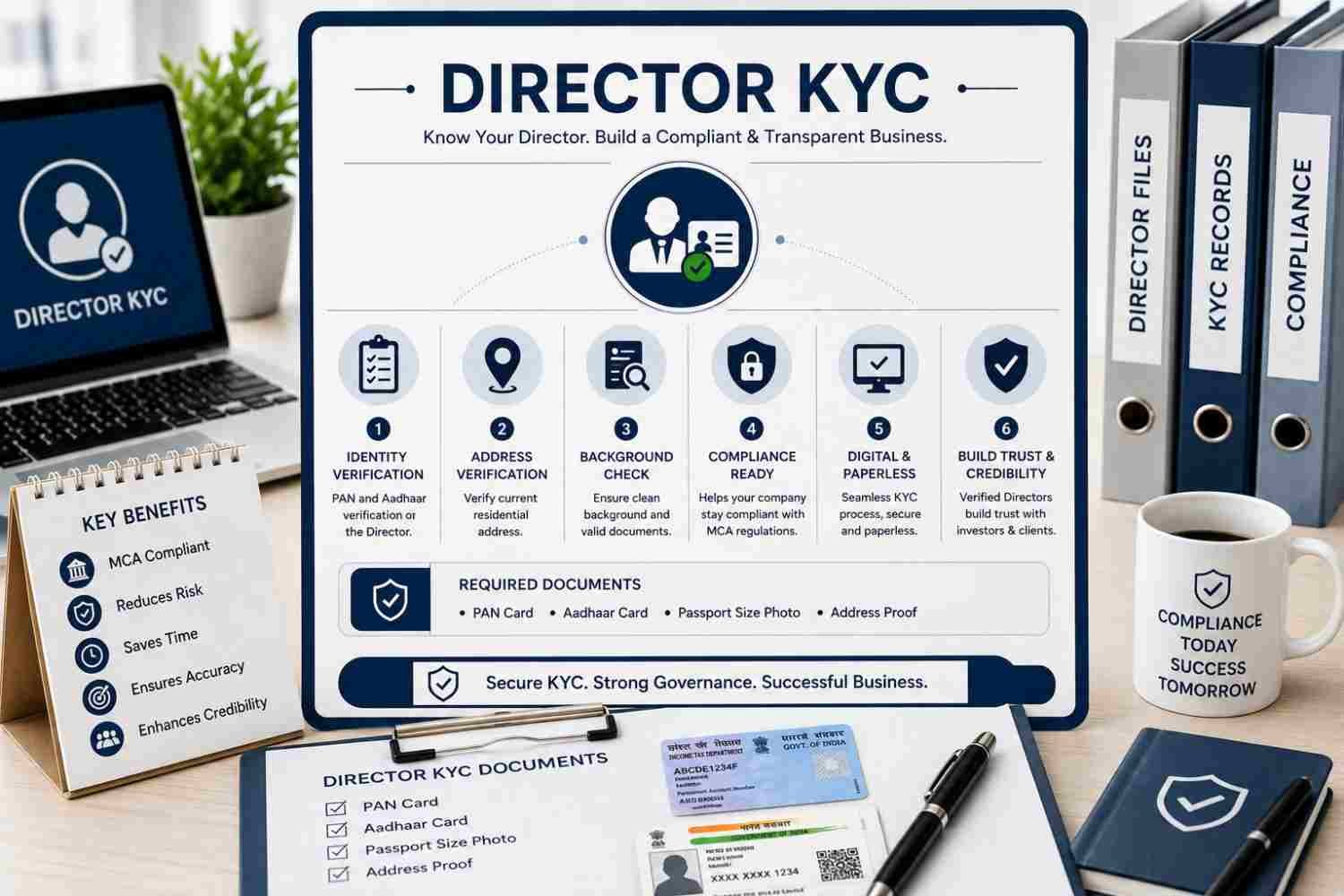 Director KYC filing documents and consultation