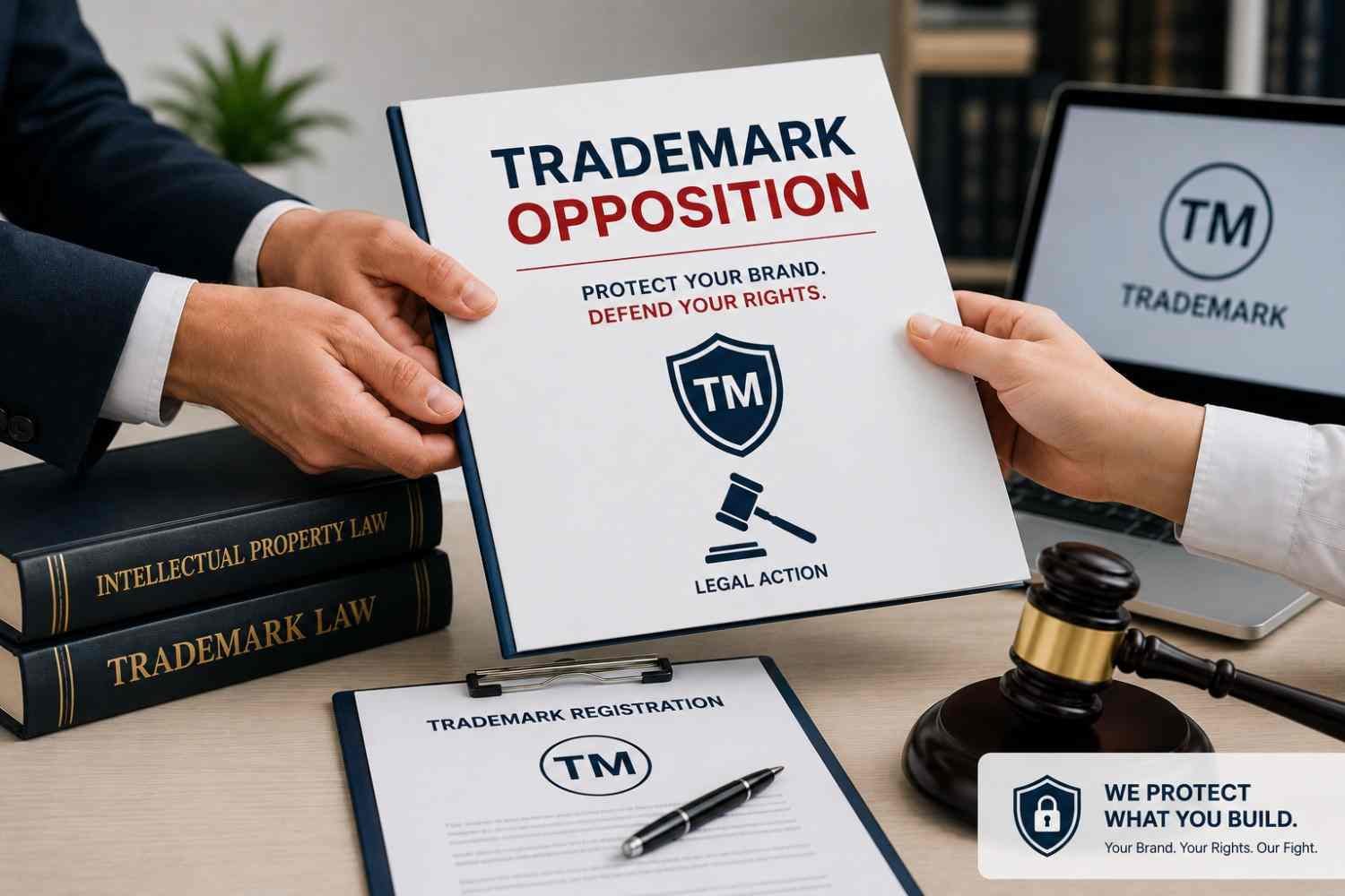 Trademark opposition documents and legal consultation