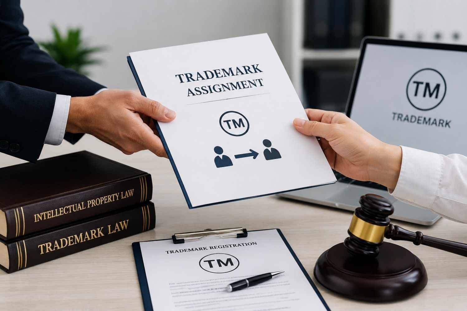 Trademark assignment deed and consultation
